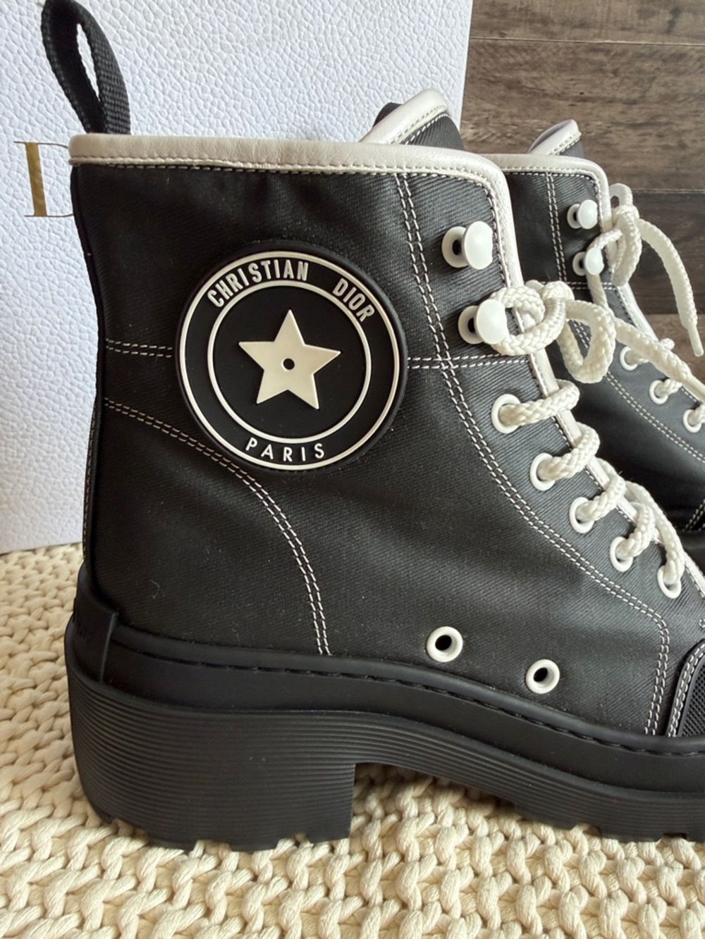 Christian Dior Combat Boots - Picture 2 of 8